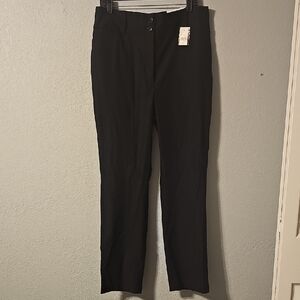 Lane Bryant Women's Black Straight Leg Pants